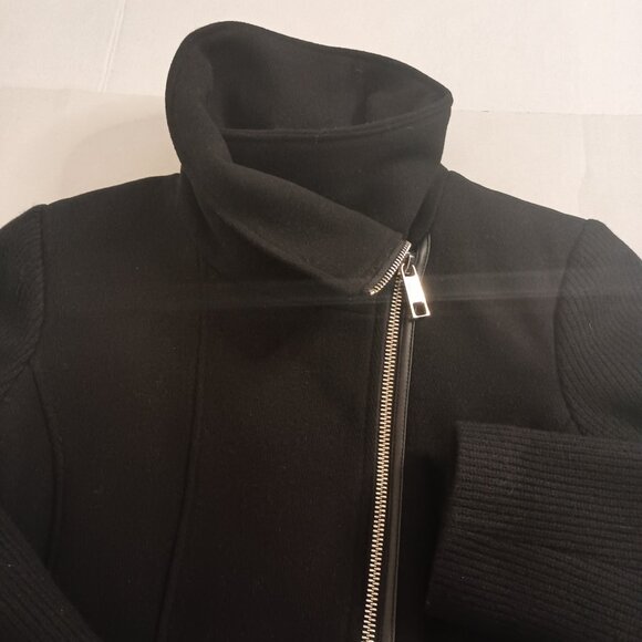 Guess Asymmetrical Wool Blend Baddie Whimsigoth Coat L – Large - Picture 6 of 16